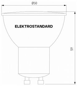 Лампа светодиодная с управлением через Wi-Fi Elektrostandard Умная лампа GU10 GU10 7Вт 3300-6500K BLGU1018
