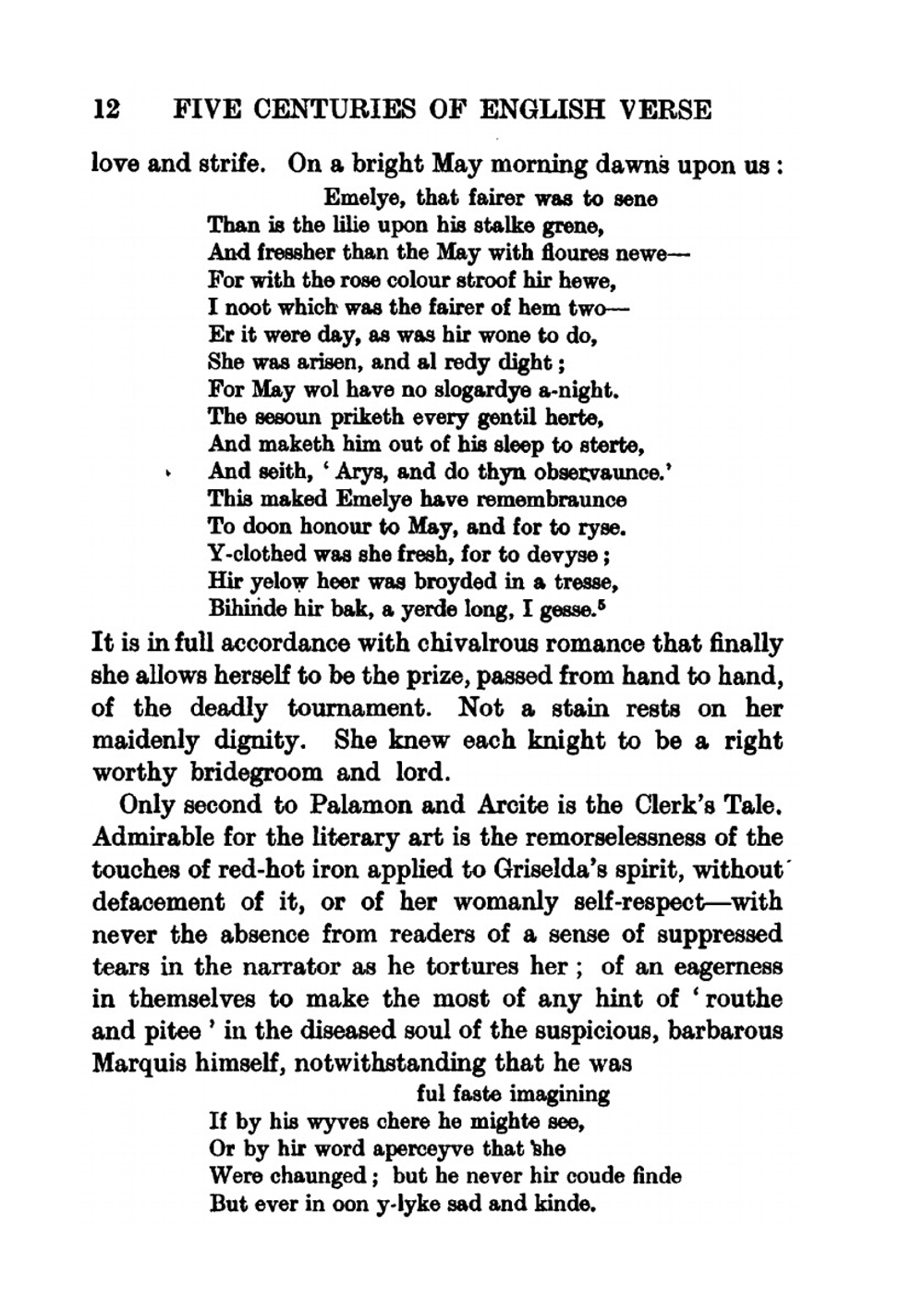 Five Centuries of English Verse. Volume 1-2 | William Stebbing