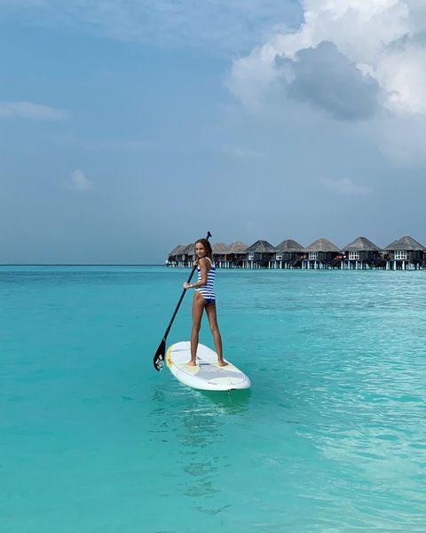 SUP SURF на Мальдивах