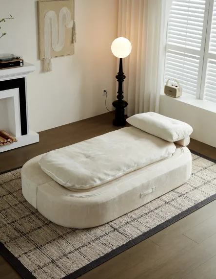 Диван Claude, жемчужный