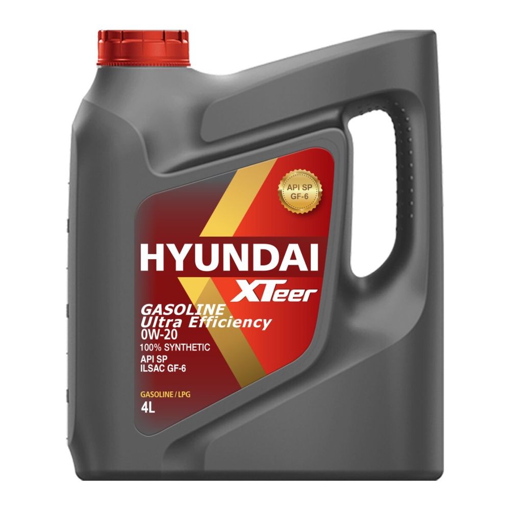 HYUNDAI XTEER Масло моторное Gasoline Ultra Efficiency 0W20 синт. 4 л
