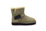 UGG Mini Bailey Graphic Logo Suede Olive