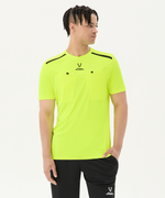 Футболка судейская DIVISION PerFormDRY Referee Tee, желтый неон