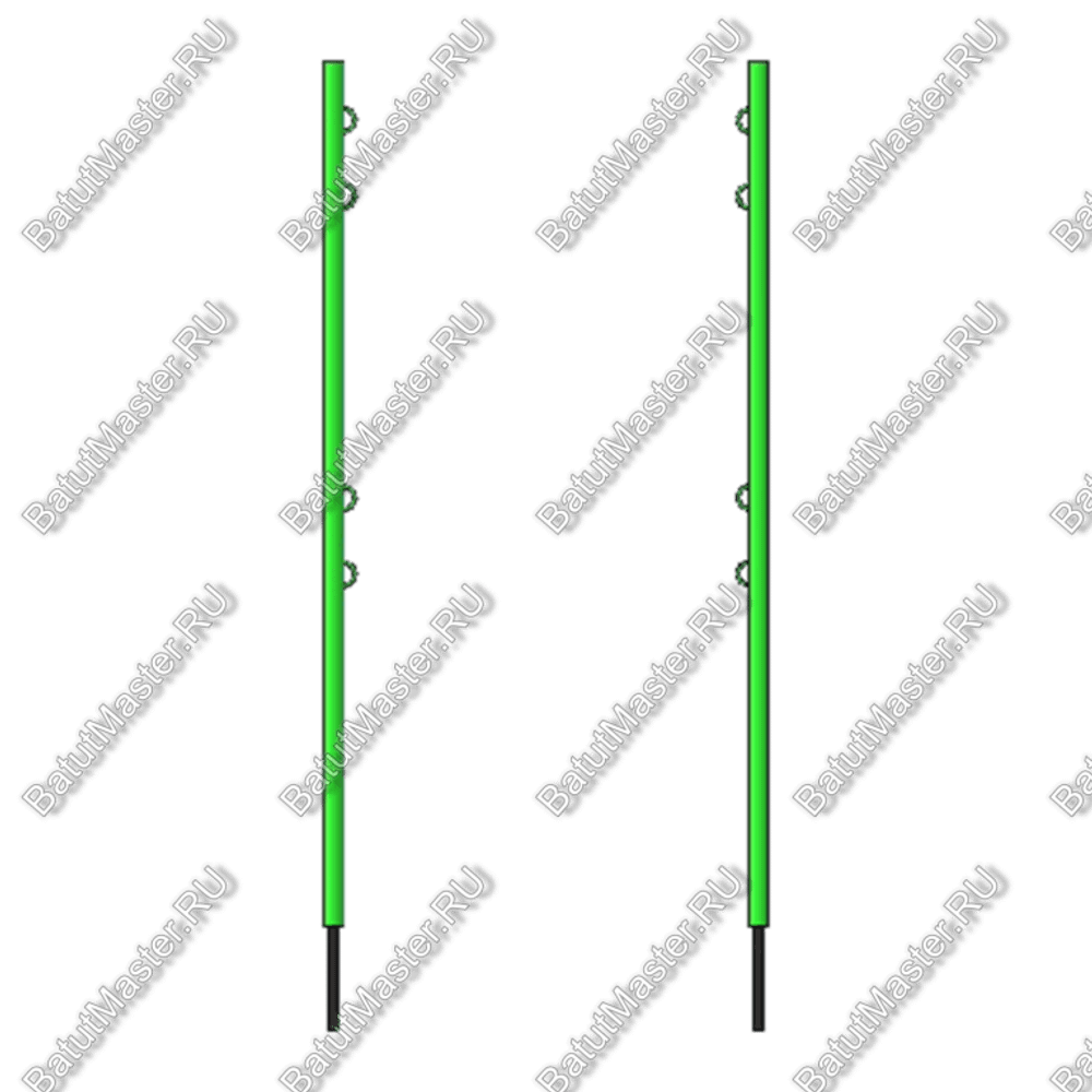 ВОЛЕЙБОЛЬНЫЕ СТОЙКИ (ПАРА) БЕЗ СЕТКИ