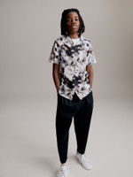 Рубашка с коротким рукавом для мальчика Next 904-856, Белый, Коричневый