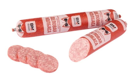 "Деловая колбаса" варено-копченая Волковысский МК