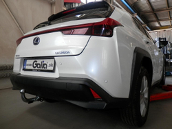 Фаркоп оцинкованный Galia L026C для LEXUS UX 200, UX 250H, SUV, 2018-(паспорт и сертификат в комплекте)(без электрики)