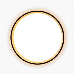 Citilux ETALON CL750241 LED Светильник с подсветкой Чёрный+Золото