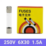 Предохранитель стеклянный 6X30 мм 1.5A 250В (100 шт)