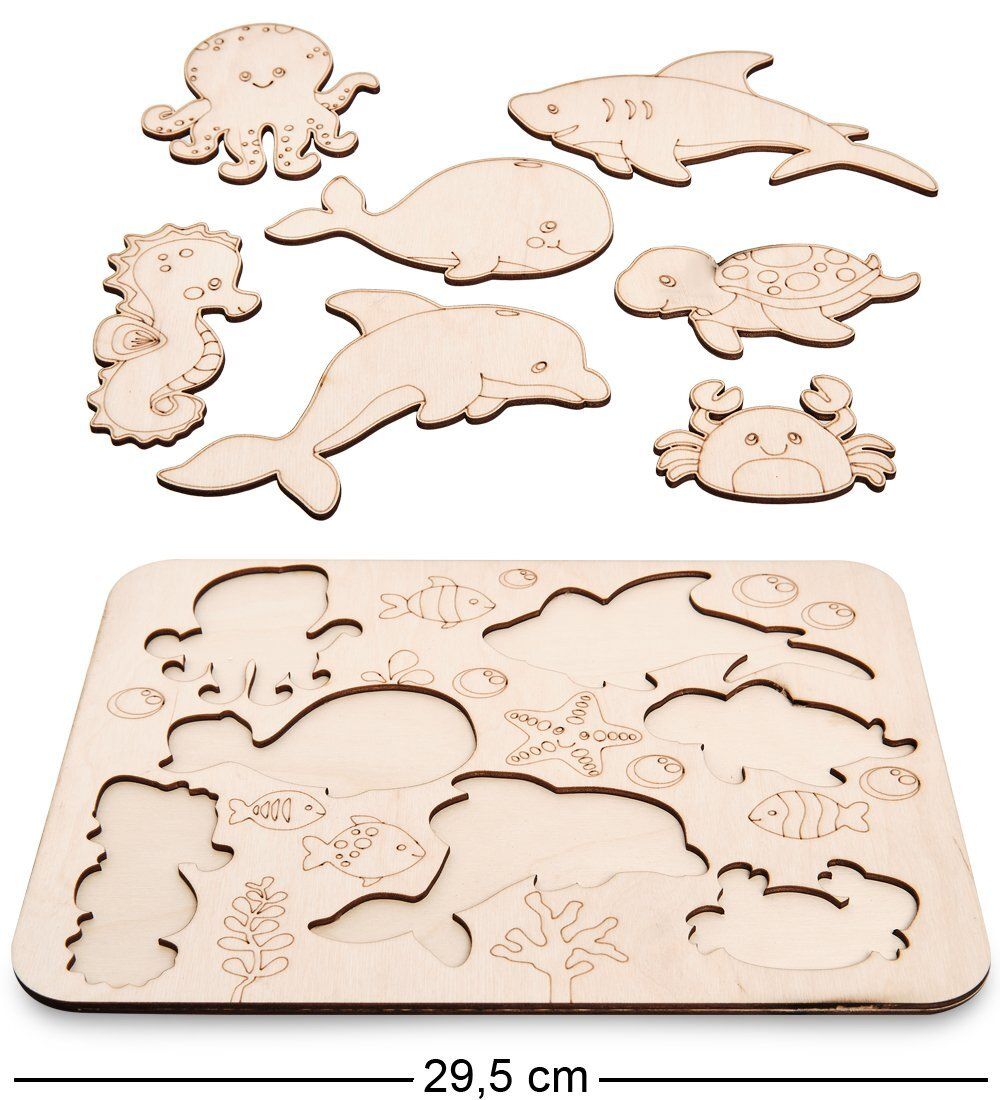 КФ- 93/1 Пазлы «Морские жители»