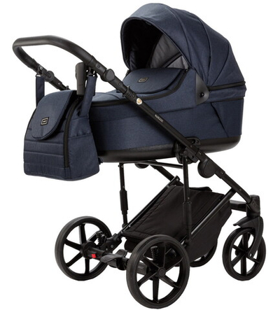 Детская коляска Adamex Locco Light 3 в 1 LL-TK12 TIP (Т.СИНИЙ)