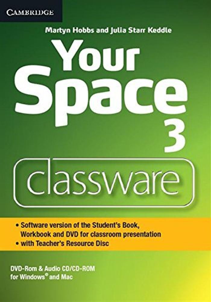 Your Space 3 Classware DDR +T&#39;s Resource Disc