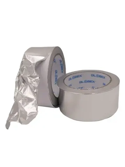 Алюминиевый скотч фольгированный, термостойкий 48мм*25м