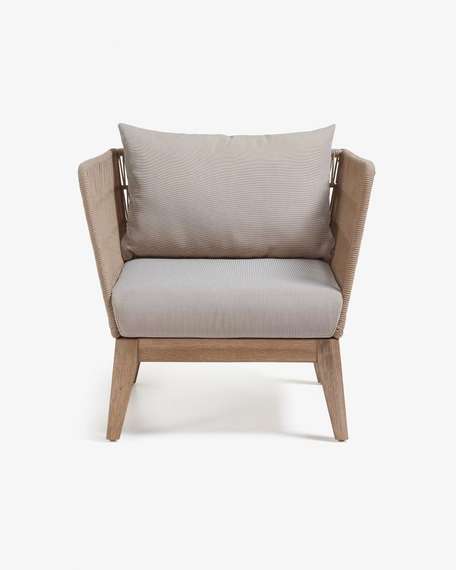 Уличное кресло Bellano из массива эвкалипта