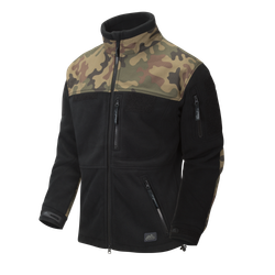 Helikon-Tex Polish INFANTRY Jacket - Fleece - Black/PL Woodland