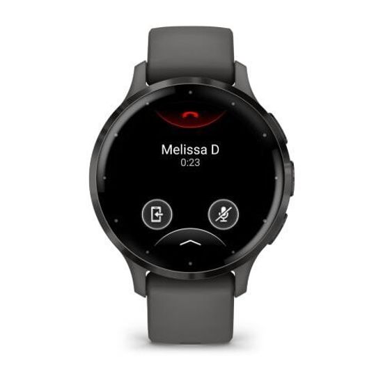 Умные часы Garmin Venu 3S серый с темно-серым безелем