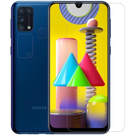 Защитная пленка для экрана и камеры на Samsung Galaxy M31 от Nillkin Super Clear Protective Film