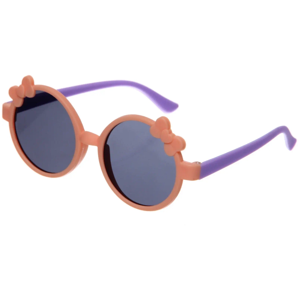 Очки солнцезащитные детские «ЛЕТОЗДЕСЬ», бантики, микс 6 цветов