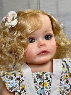 Кукла Реборн виниловая 55см в пакете (FA-001FVA)