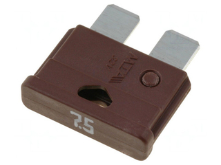 Предохранитель ЕВРО MTA    7,5А ШТ*** темно коричн в пакете