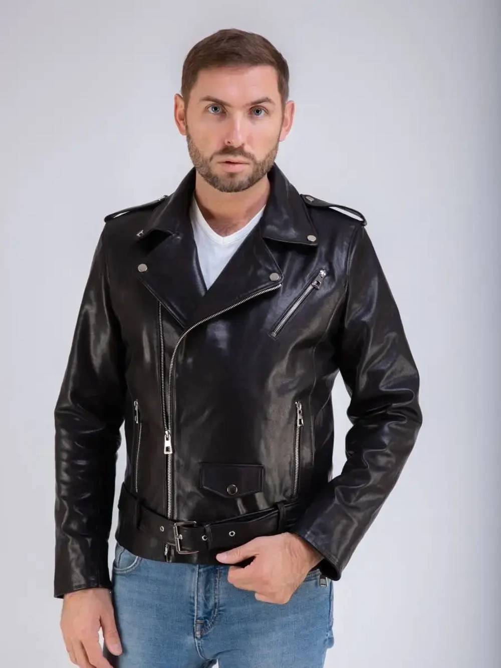 Косуха мужская натуральная кожа Турция