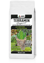 Субстрат минеральный TERRAMIN Original для Кактусов и Суккулентов, 3л, 7,5л.