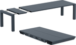 Стол пластиковый раздвижной Siesta Contract Vegas Table XL, темно-серый