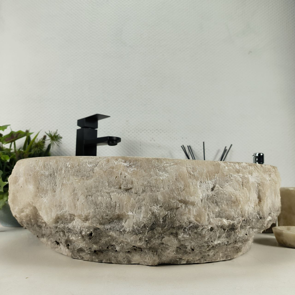 Раковина из оникса Erozy Grey EO-64516 51*42*15 0159