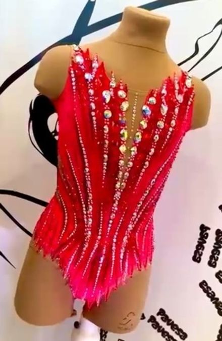 Leotard for rhythmic gymnastics