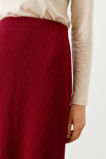 4792 Юбка женская (бордовый)