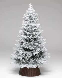 Искусственная елка Уссурийская заснеженная 120 см., 100% Литая хвоя, ЕлкиТорг (254120)