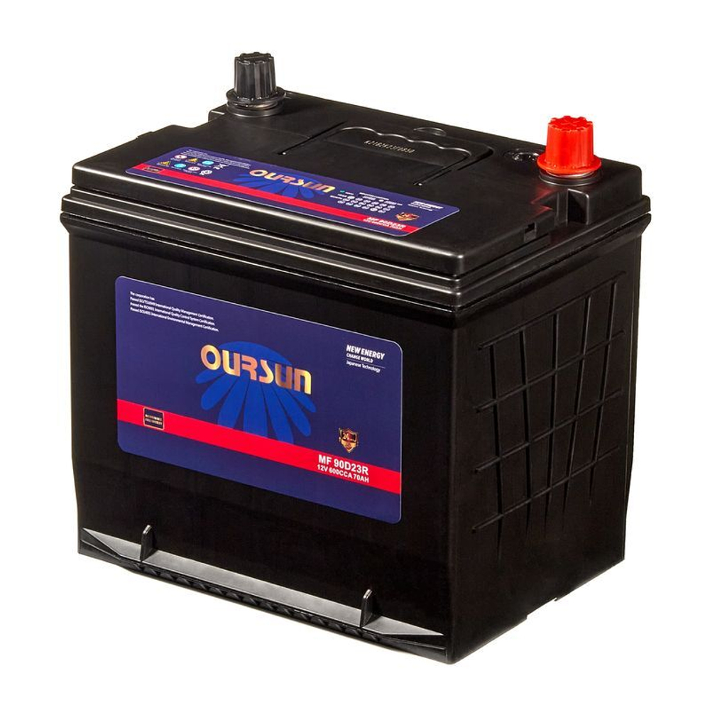 Аккумулятор OURSUN JIS MF 90D23R MF90D23R