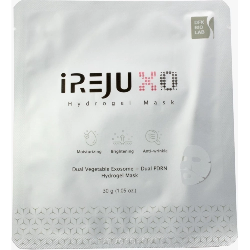 Ревитализирующая гидрогелевая маска ХО с экзосомами и ПДРН iREJU ХО Hydrogel Mask Dual Vegetable Exosome + Dual PDRN