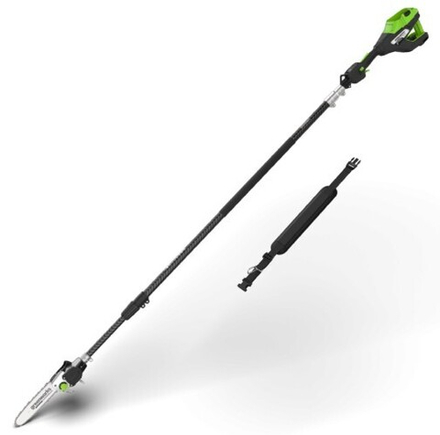 Высоторез GREENWORKS 1402407 82V, аккумуляторный телескопический, 25 см.