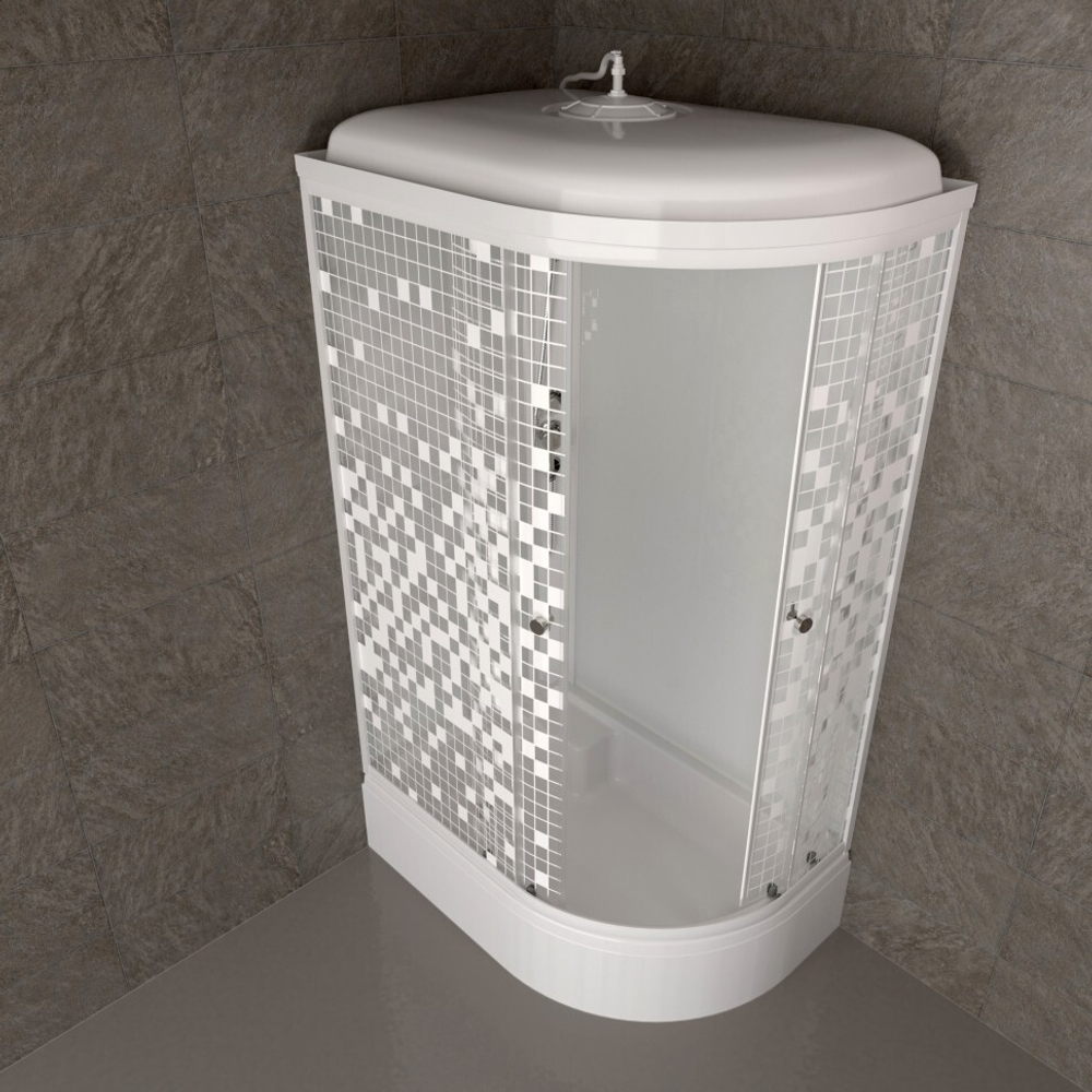 Душевая кабина Triton Коралл В 120x80 (левая)
