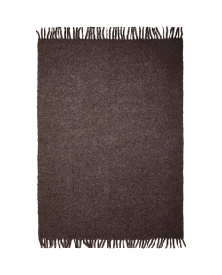 Zara Home плед из полиэстера, коричневый, 140x190 см · 3118/004