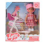 Кукла тип модница с аксесс. коробка 4603