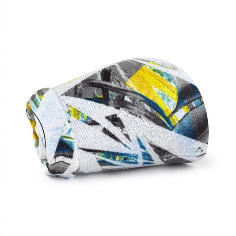 Спортивный козырек от солнца Buff Pack Run Visor Ipe White Фото 5