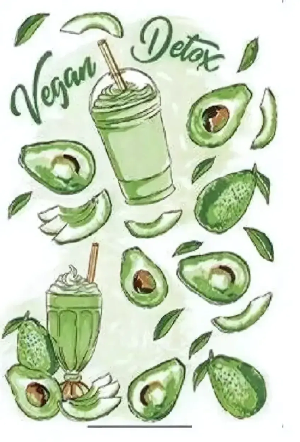 Полотенце кухонное «Summer - Смузи» 40*57 см, микрофибра 200 гр/м2