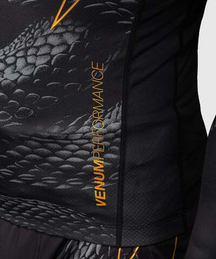 Рашгард Venum Matupa Black/Grey/Gold L/S
