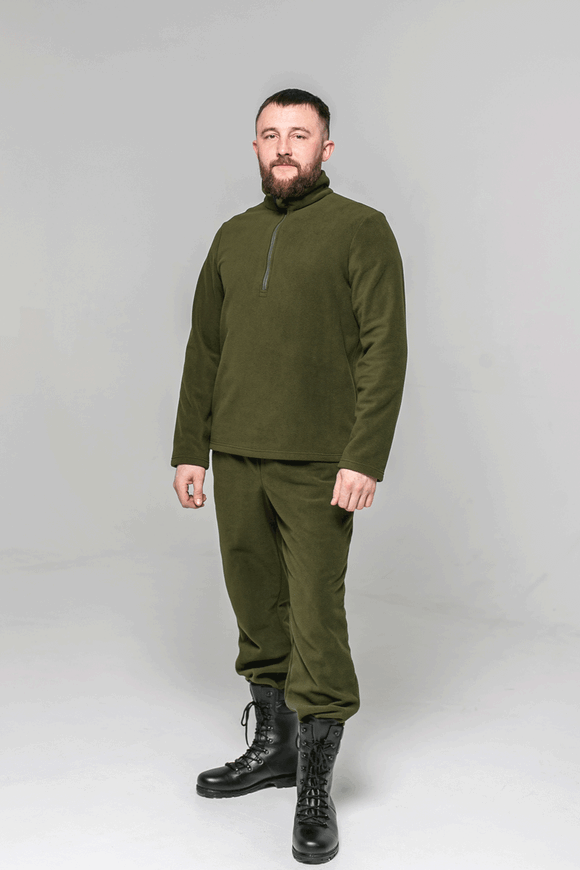 Флисовый костюм мужской поддёва