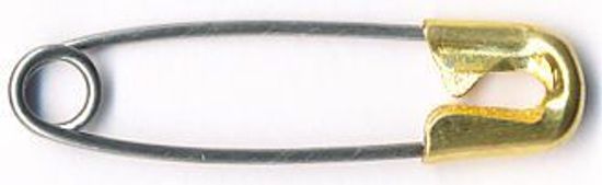 Комплект английских булавок 28 мм латунь + 28 мм латунная головка (2000 шт.)