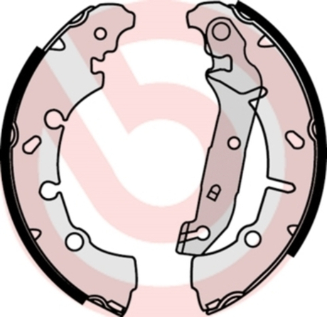 BREMBO - S24532-BRB - Brake Shoe Set