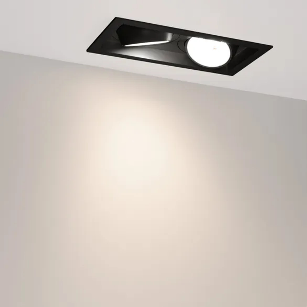 Светильник MS-VORTEX-BUILT-S250x140-2x30W Day4000 (BK-BK, 50 deg, 230V) (Arlight, IP20 Металл, 5 лет) 058447