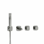 Смеситель для ванны WasserKRAFT Naab SET2863 хром
