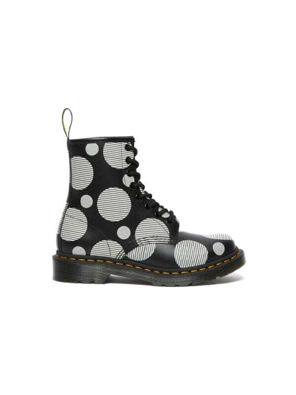 Ботинки Dr. Martens 1460 Polka Dot Smooth Leather 'Black'