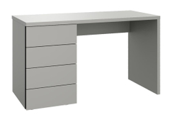 Стол письменный 4 ящика Сиэтл, серый