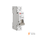 Автоматический выключатель 1P 20А (C) 6кА ВА 47-63N EKF PROxima