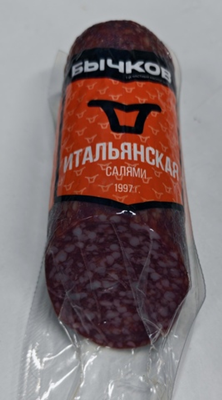 "Итальянская салями", С/к колб, Бычков. Цена 1шт - 220гр