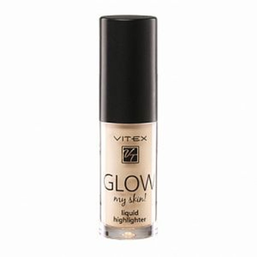Витэкс Жидкий хайлайтер эффект сияющей кожи GLOW my skin! тон 13 Gold